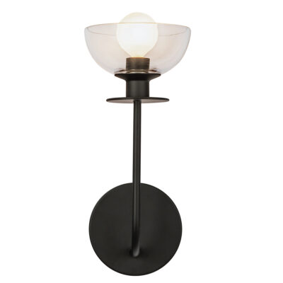 Camdenhurst Contemporary Wall Light Matte Black