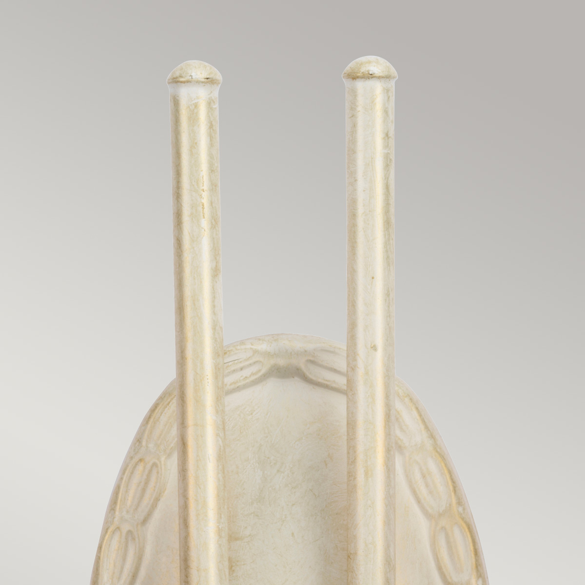 Camille Rose French Provincial 2 Light Wall Sconce Ivory Gold Patina Camille Rose French Provincial 2 Light Wall Sconce Ivory Gold Patina — detail view