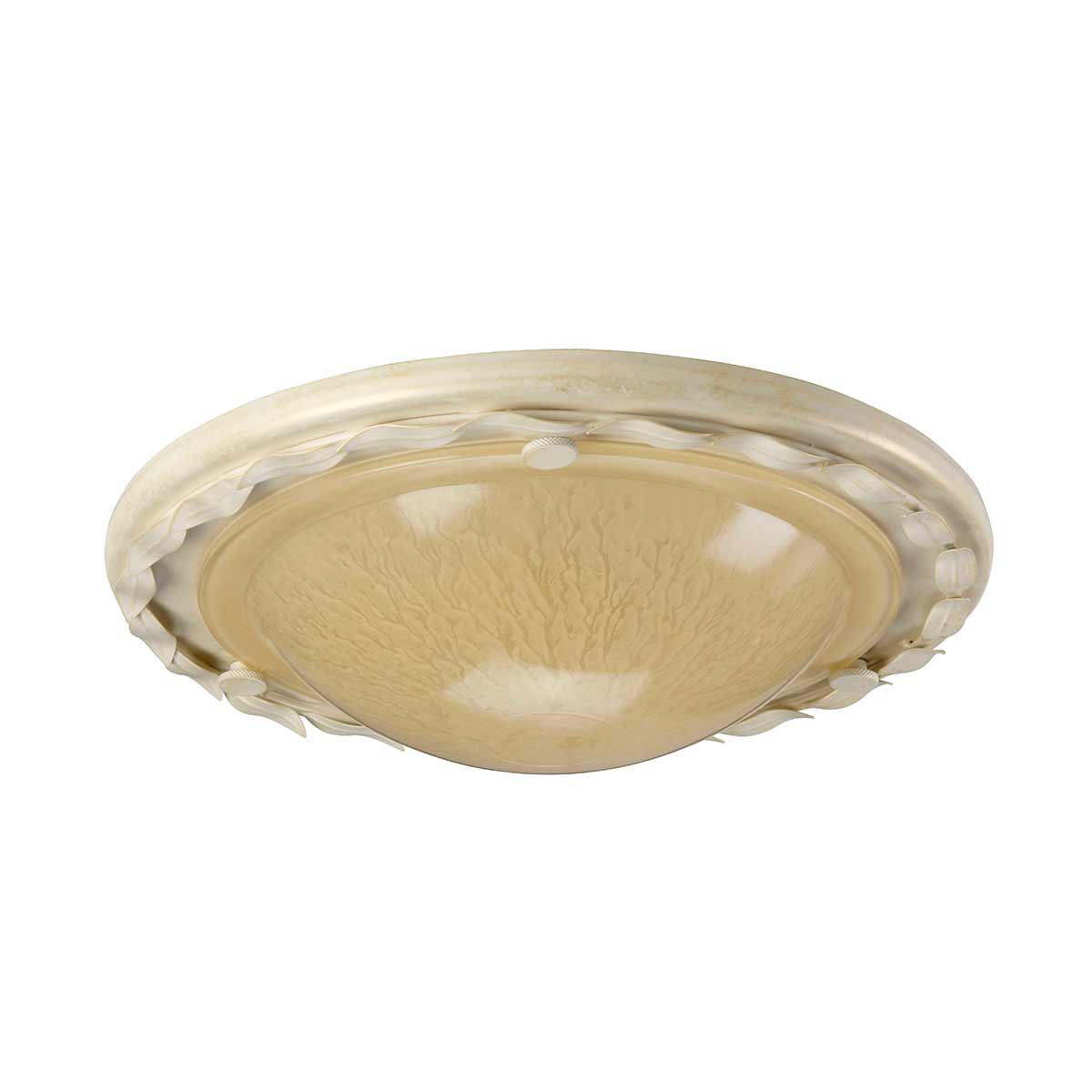 Camille Rose French Provincial Ceiling Flush Ivory Gold Patina Camille Rose French Provincial Ceiling Flush Ivory Gold Patina