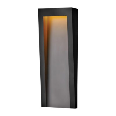 Candleford Modern Outdoor Wall Light Textured Black