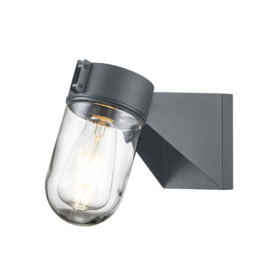 Cape Lucerne Nautical Outdoor Wall Light Grey