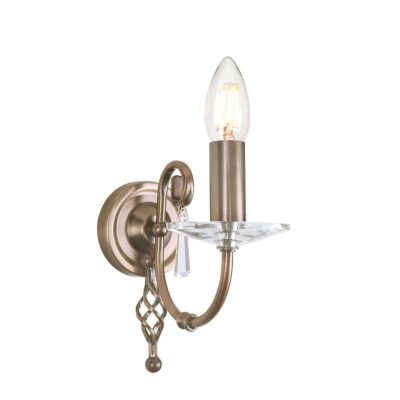 Cape Sorrento French Provincial Wall Light Aged Brass