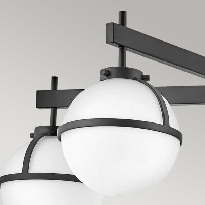 Carlisle Field Mid-Century Ceiling Semi-Flush — detail view