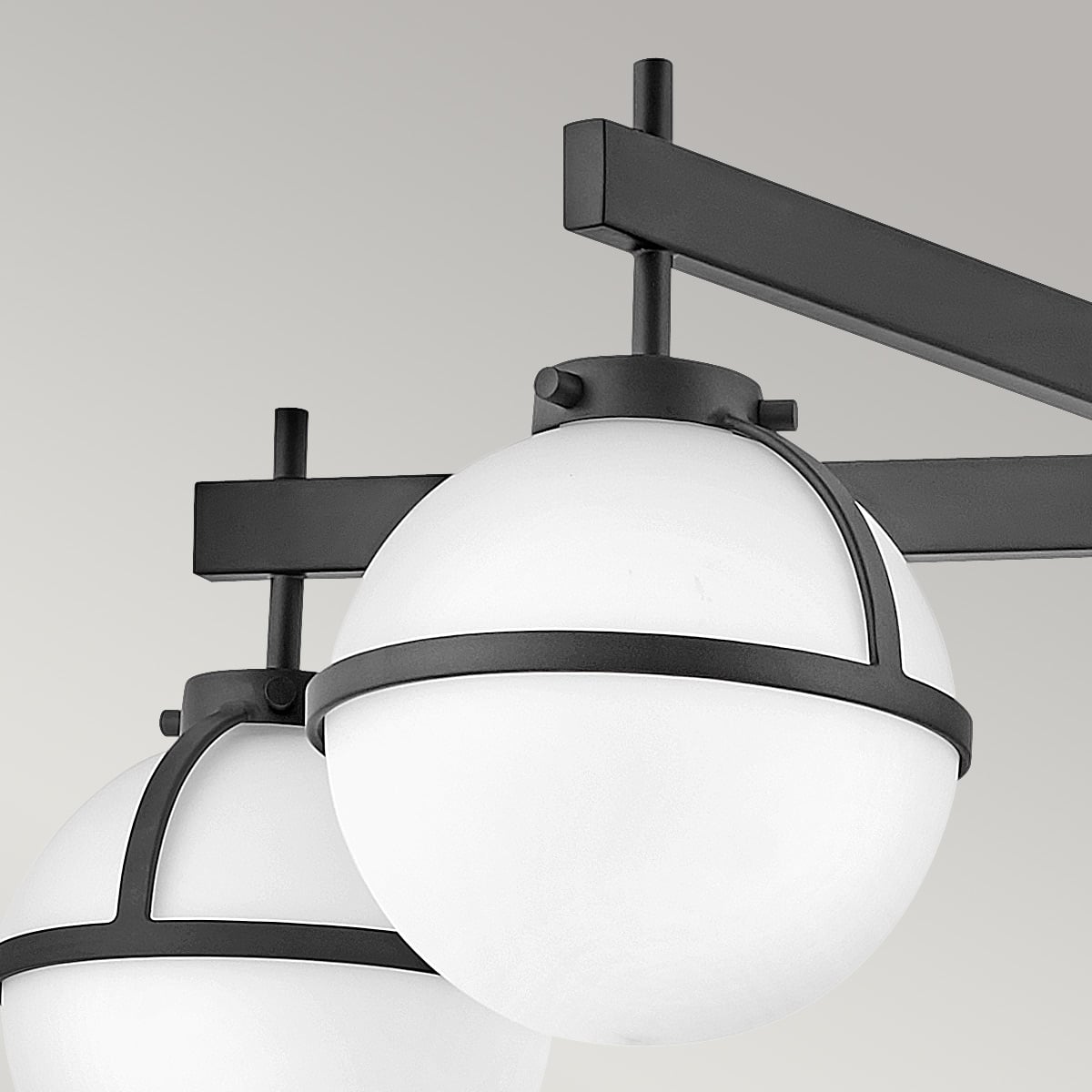 Carlisle Field Mid-Century Ceiling Semi-Flush — detail view
