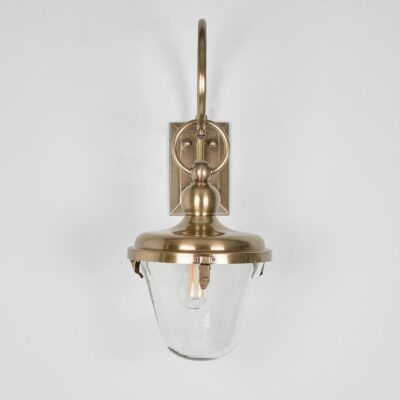 Carlton French Provincial Outdoor Wall Light Antique Brass