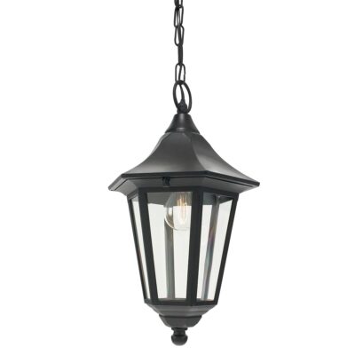 Castelbourne Traditional Chain Lantern Black