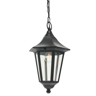 Castelbourne Traditional Chain Lantern Black