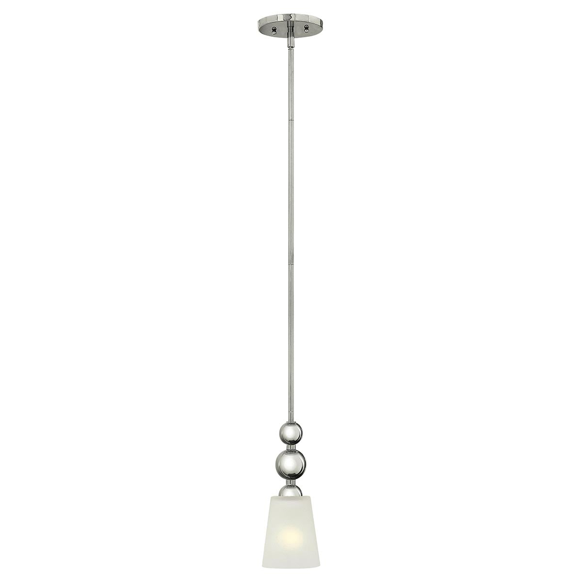 Castellane Mid-Century Mini Pendant Polished Nickel Castellane Mid-Century Mini Pendant Polished Nickel