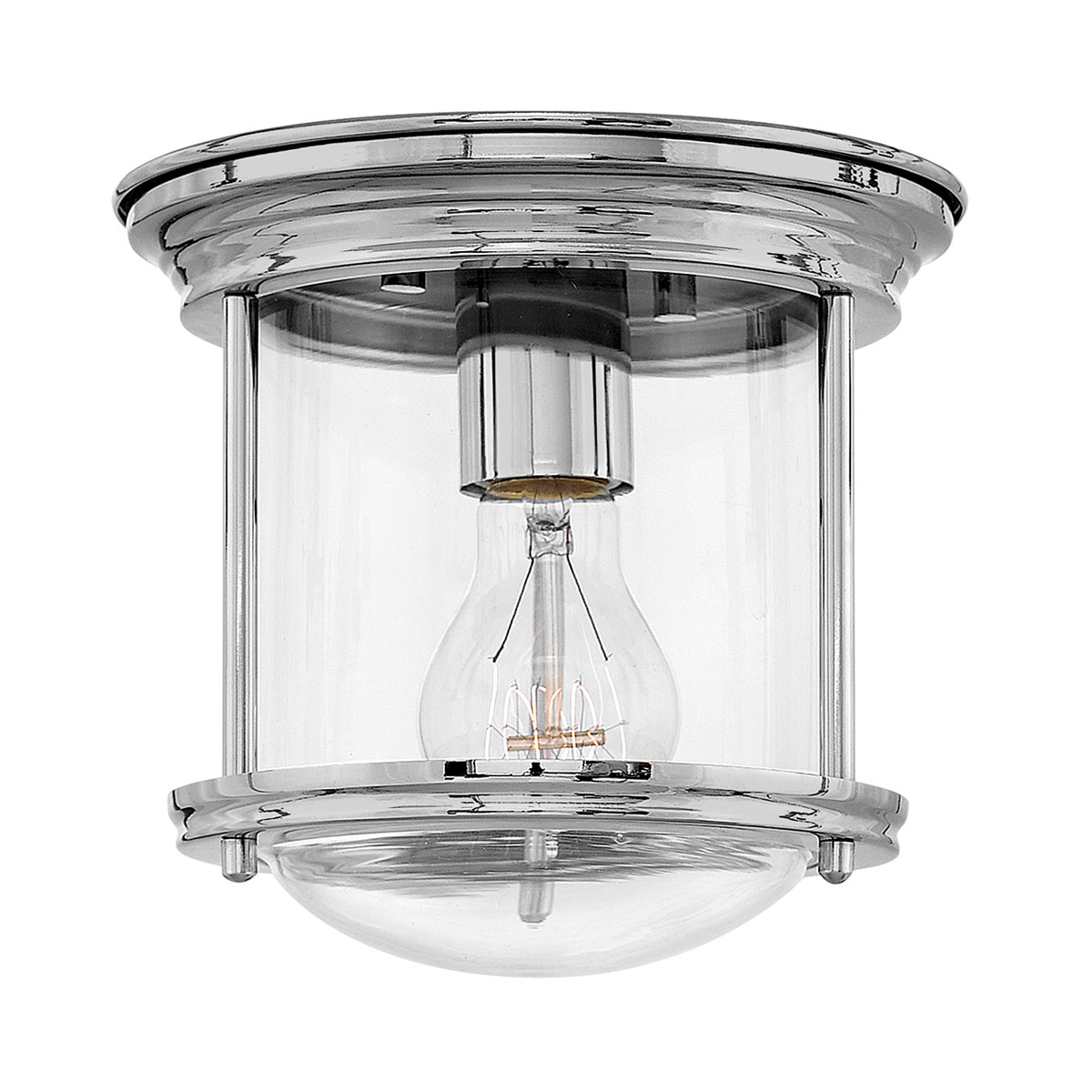 Castellum Vintage Ceiling Flush Chrome