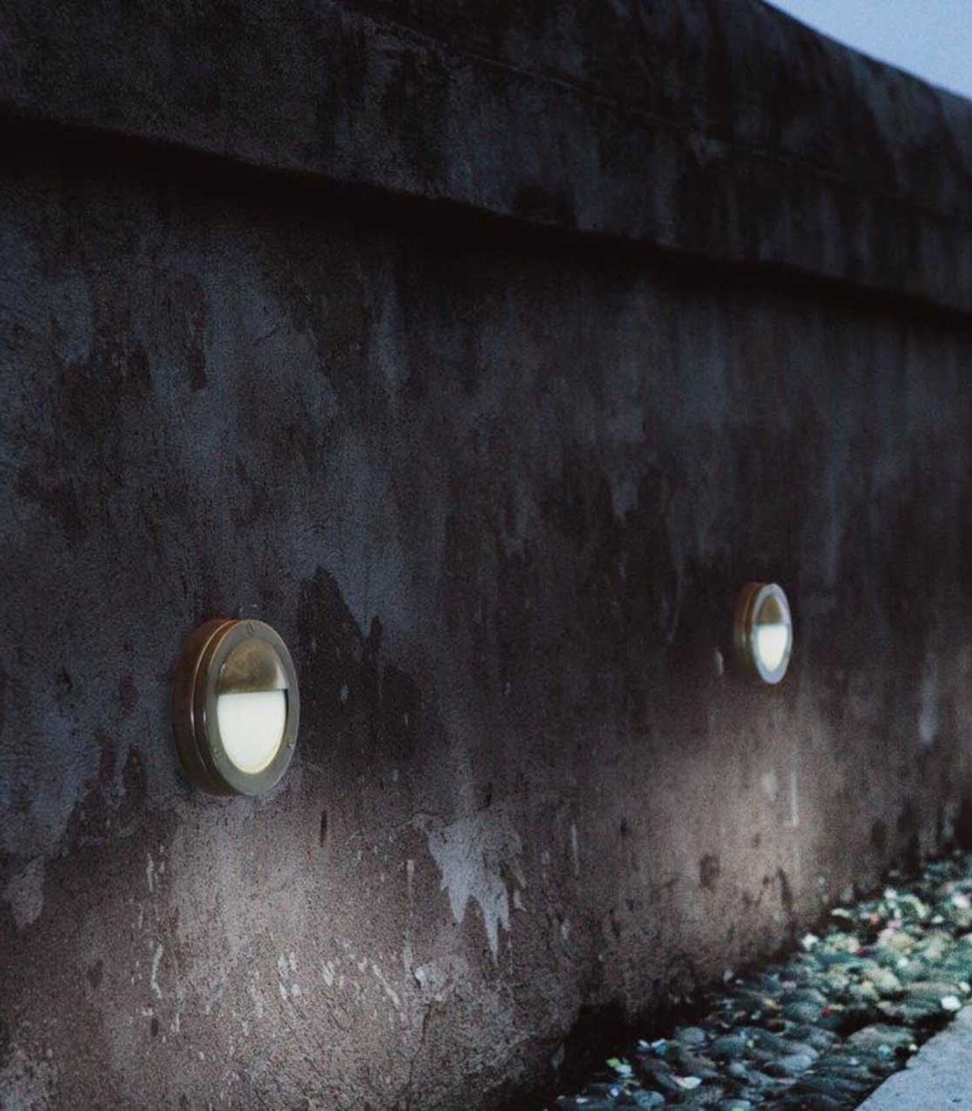 Catania Marine Style Round Wall Light Antique Brass Catania Marine Style Round Wall Light Antique Brass