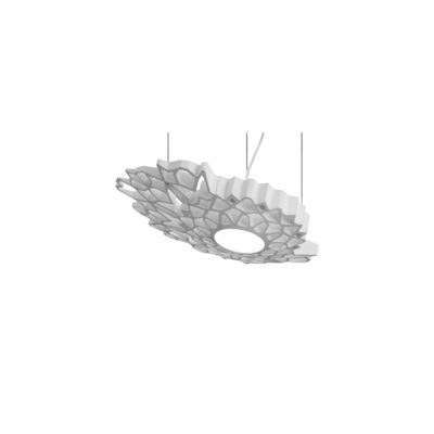 Cathedral Green Gothic Pendant Light White