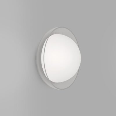 Cathedral Rise Contemporary Dome Glass Wall Light