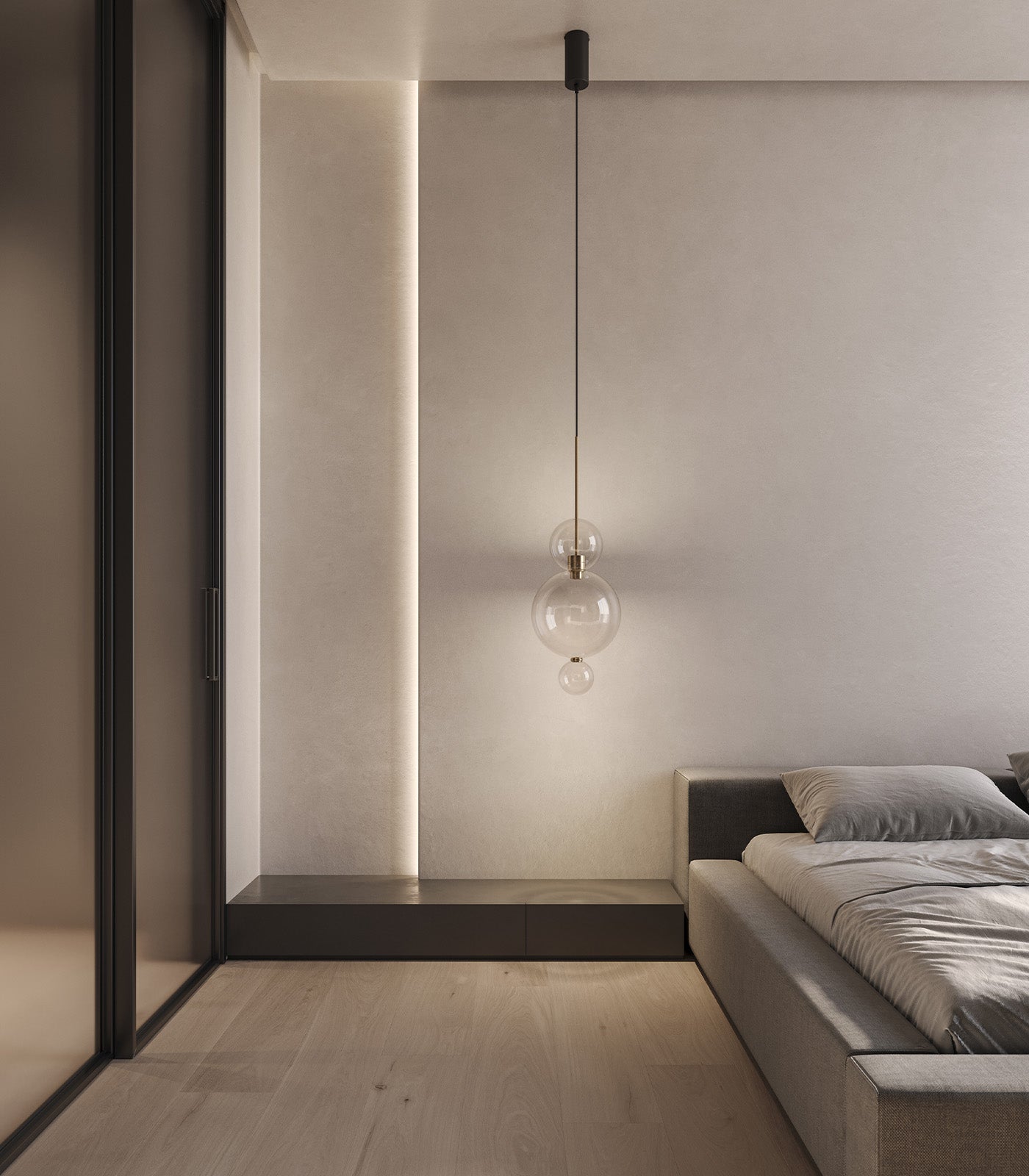 Cavendish Hall Contemporary Glass Globe Pendant Light Cavendish Hall Contemporary Glass Globe Pendant Light