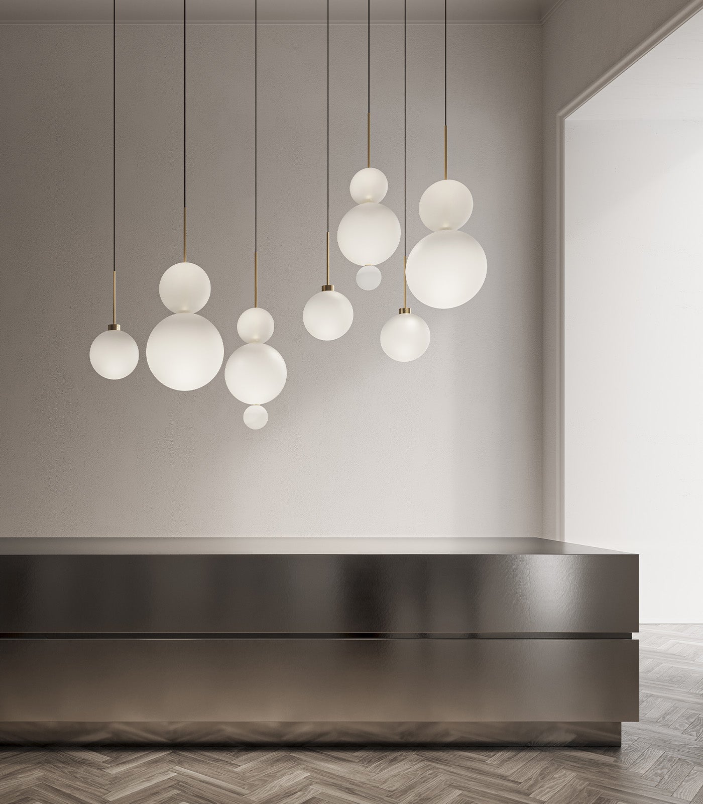 Cavendish Hall Contemporary Glass Sphere Pendant Light Cavendish Hall Contemporary Glass Sphere Pendant Light