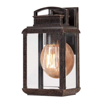 Cavendish Quay Transitional Outdoor Wall Lantern in Imperial Bronze