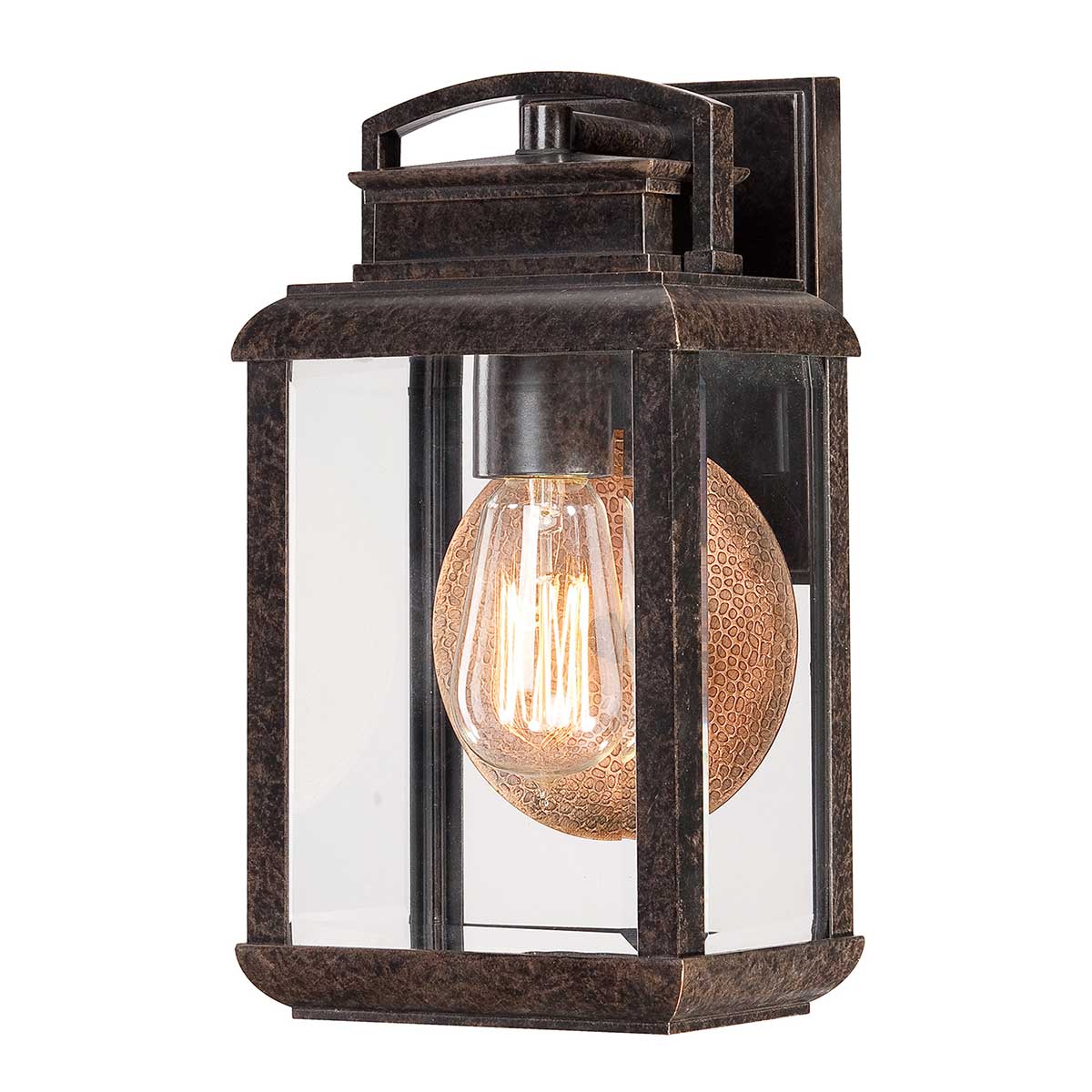 Cavendish Quay Transitional Outdoor Wall Lantern in Imperial Bronze