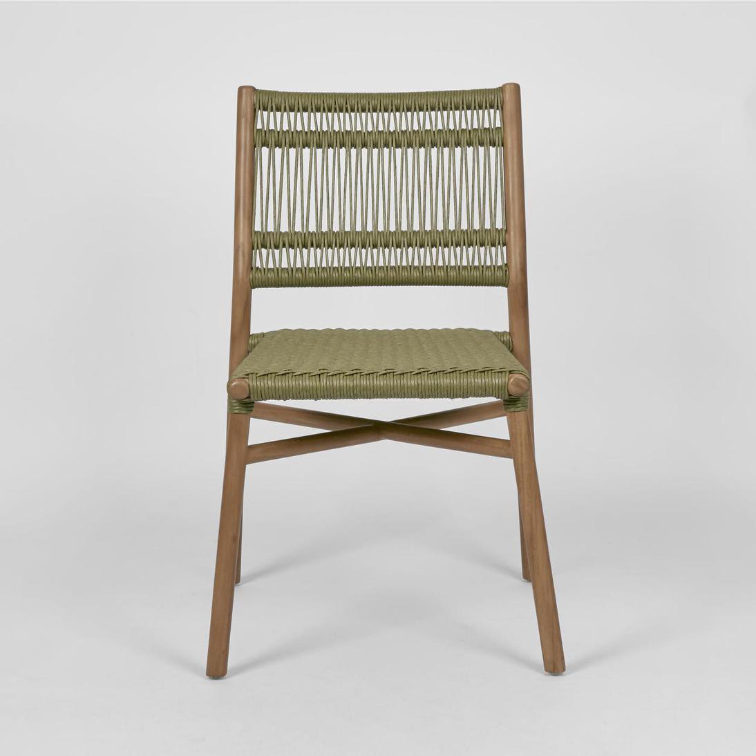 Cavershaw Dining Hamptons Woven Rope Chair Olive Green Cavershaw Dining Hamptons Woven Rope Chair Olive Green