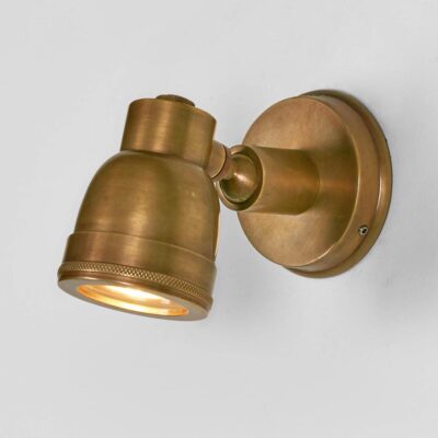 Cedarhill Hamptons Outdoor Wall Light Antique Brass