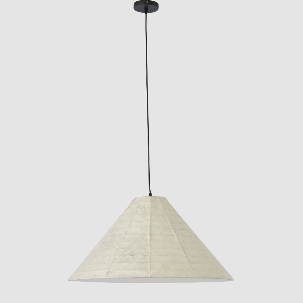 Celestial Cone Ceiling Pendant White Mulberry Paper Celestial Cone Ceiling Pendant White Mulberry Paper