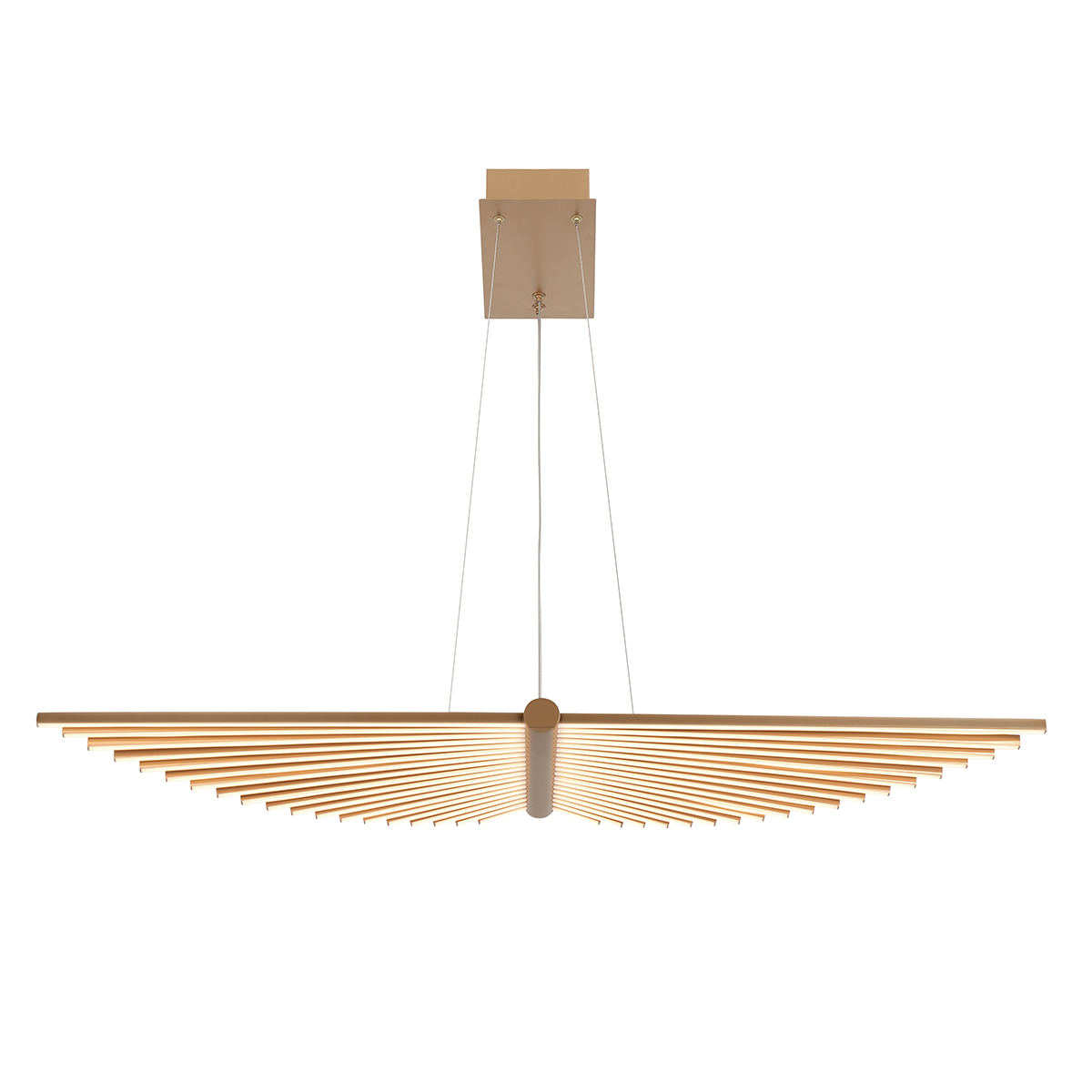 Celestine Grand Contemporary Winged Chandelier Brushed Gold Celestine Grand Contemporary Winged Chandelier Brushed Gold