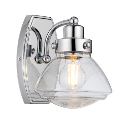 Chancellor's Row Schoolhouse Wall Light Polished Chrome