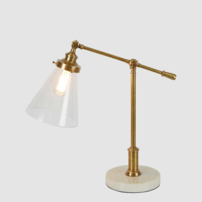 Chantelle Traditional Table Lamp With Marble Base
