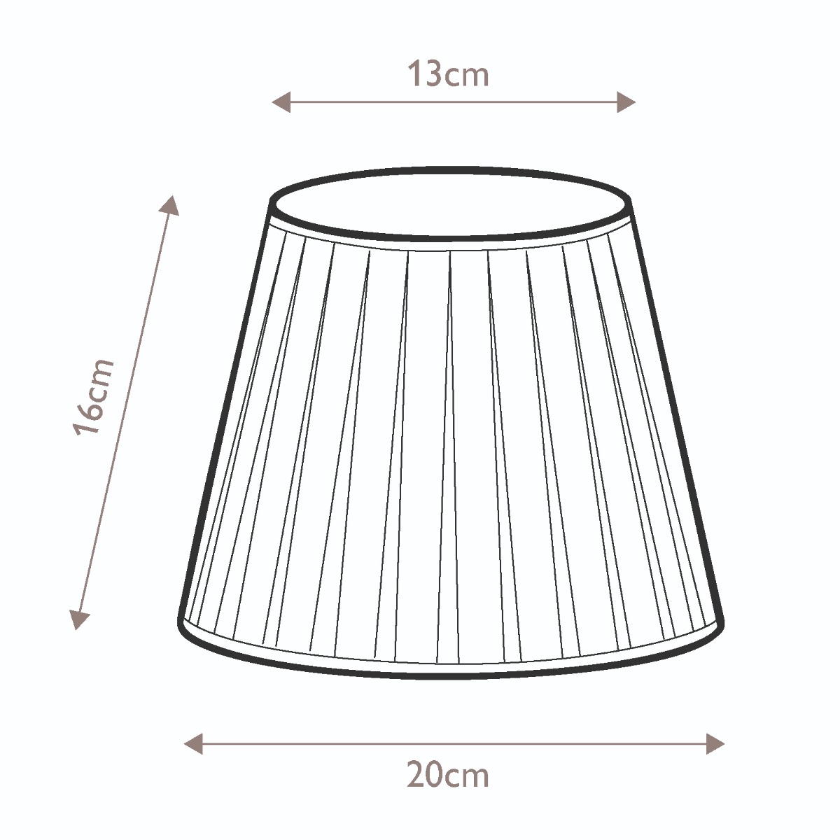 Chantilly Box Pleat French Provincial Lamp Shade in Oyster Chantilly Box Pleat French Provincial Lamp Shade in Oyster