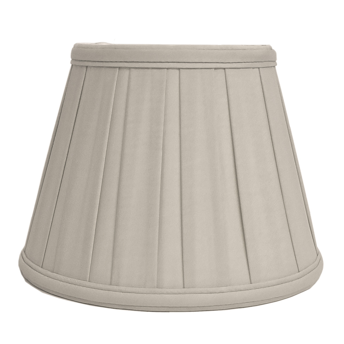 Chantilly Box Pleat French Provincial Lamp Shade in Oyster