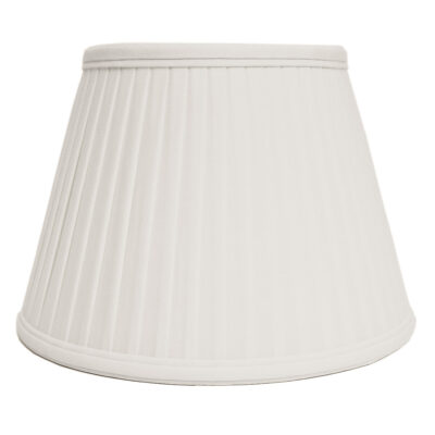 Chantilly Fine Pleat Empire Lamp Shade Ivory