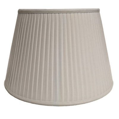 Chantilly Fine Pleat Empire Lamp Shade Oyster