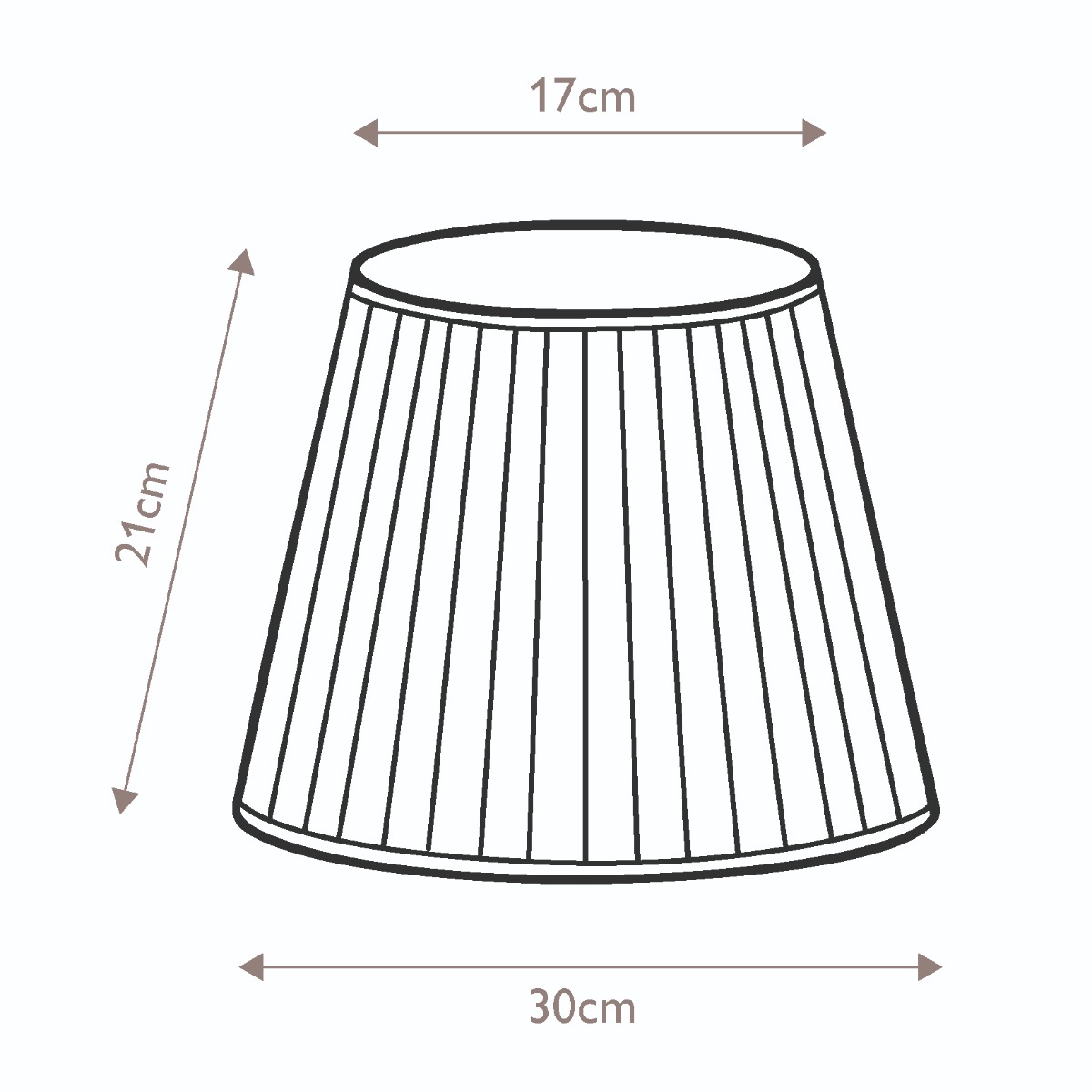 Chantilly Fine Pleat Hamptons Empire Lamp Shade Oyster Chantilly Fine Pleat Hamptons Empire Lamp Shade Oyster