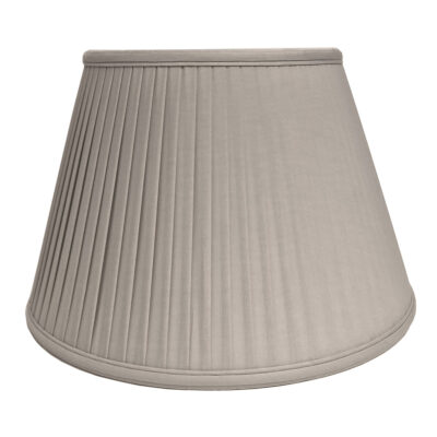 Chantilly Fine Pleat Hamptons Empire Lamp Shade Oyster
