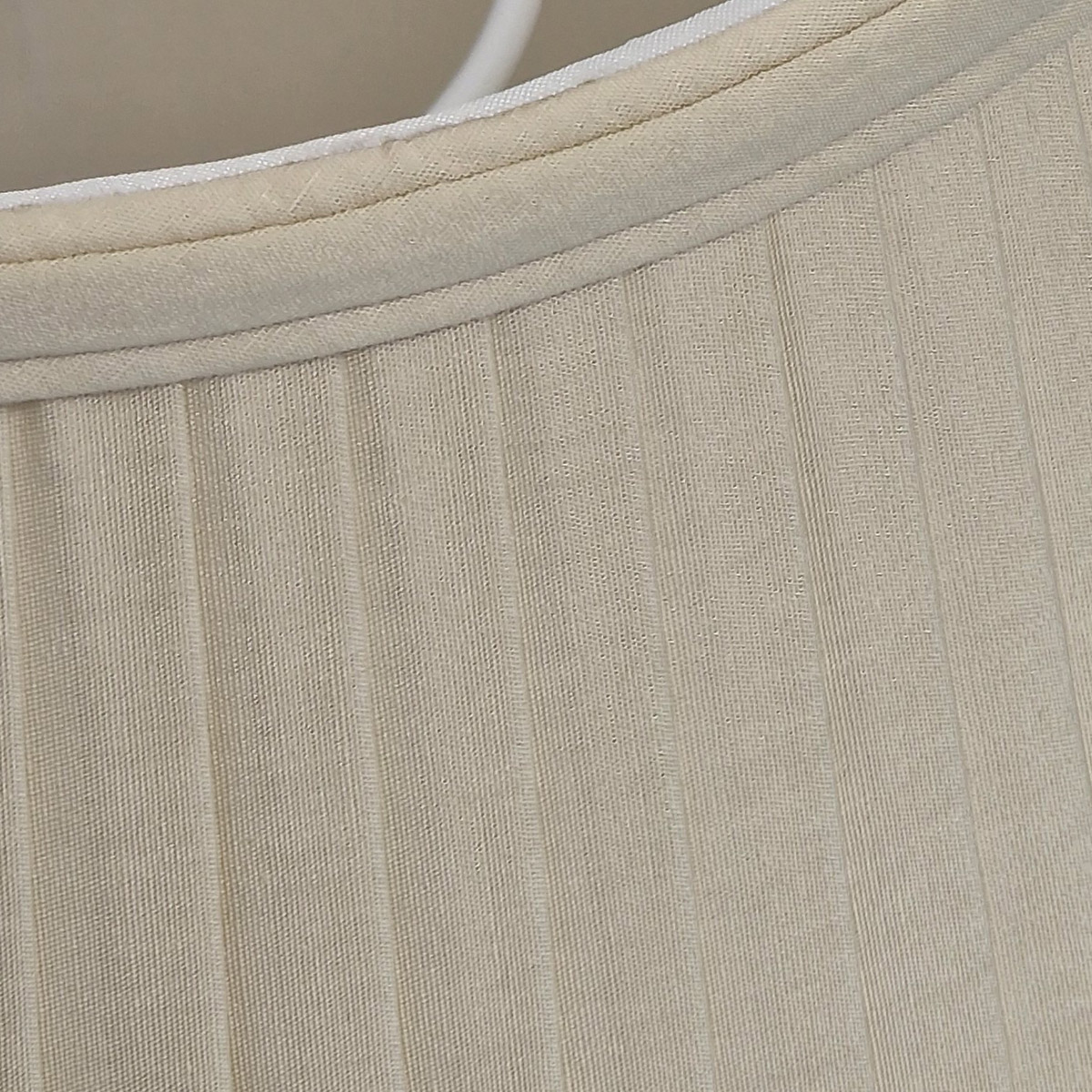 Chantilly Fine Pleat Hamptons Empire Lamp Shade Oyster Chantilly Fine Pleat Hamptons Empire Lamp Shade Oyster — detail view