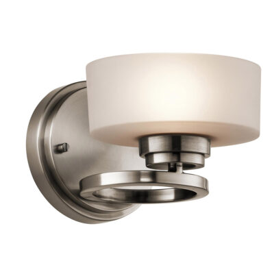 Chantilly Manor Contemporary Wall Light in Classic Pewter