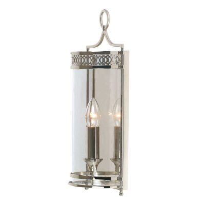 Chartwell Hall Georgian Wall Light in Polished Nickel