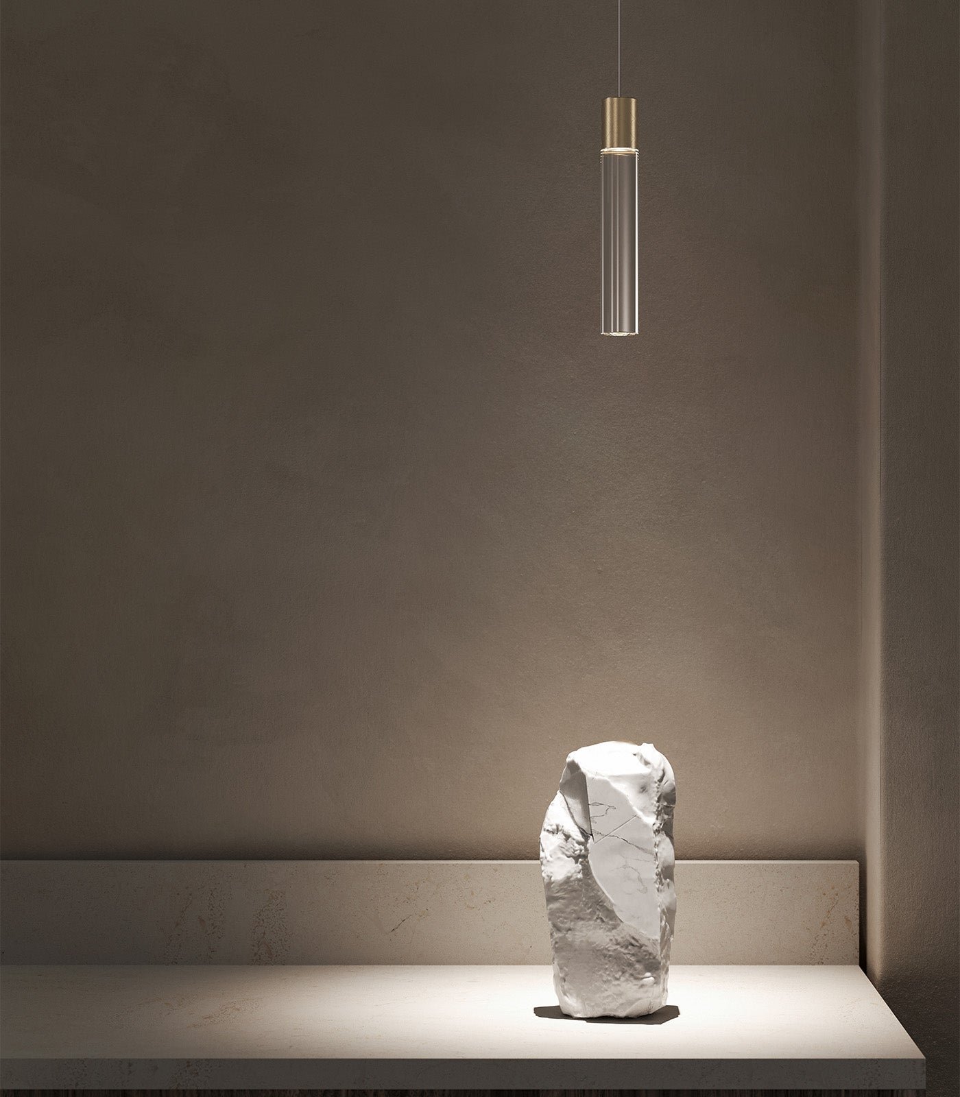 Chesterhall Contemporary Cylinder Pendant Light Black and Clear Chesterhall Contemporary Cylinder Pendant Light Black and Clear