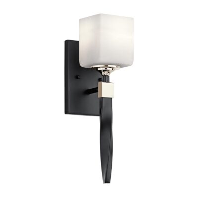 Chesterlane Heritage Wall Light Black and Nickel