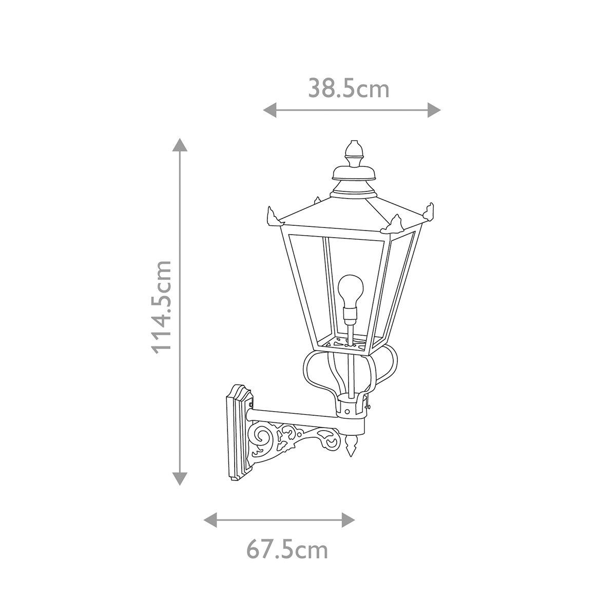 Cheswold Victorian Style Outdoor Wall Lantern Black Cheswold Victorian Style Outdoor Wall Lantern Black