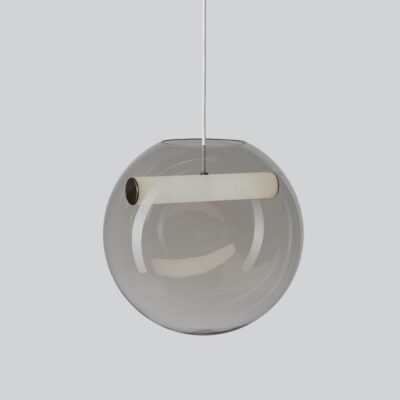 Clearwell Contemporary Glass Globe Pendant Light