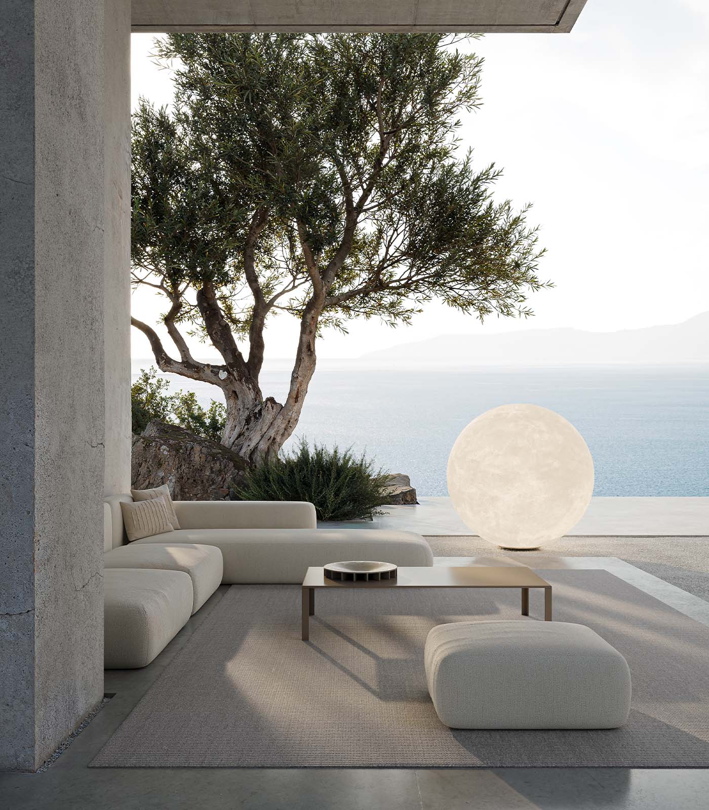 Cockatoo Bay Sphere Outdoor Floor Lamp Cockatoo Bay Sphere Outdoor Floor Lamp