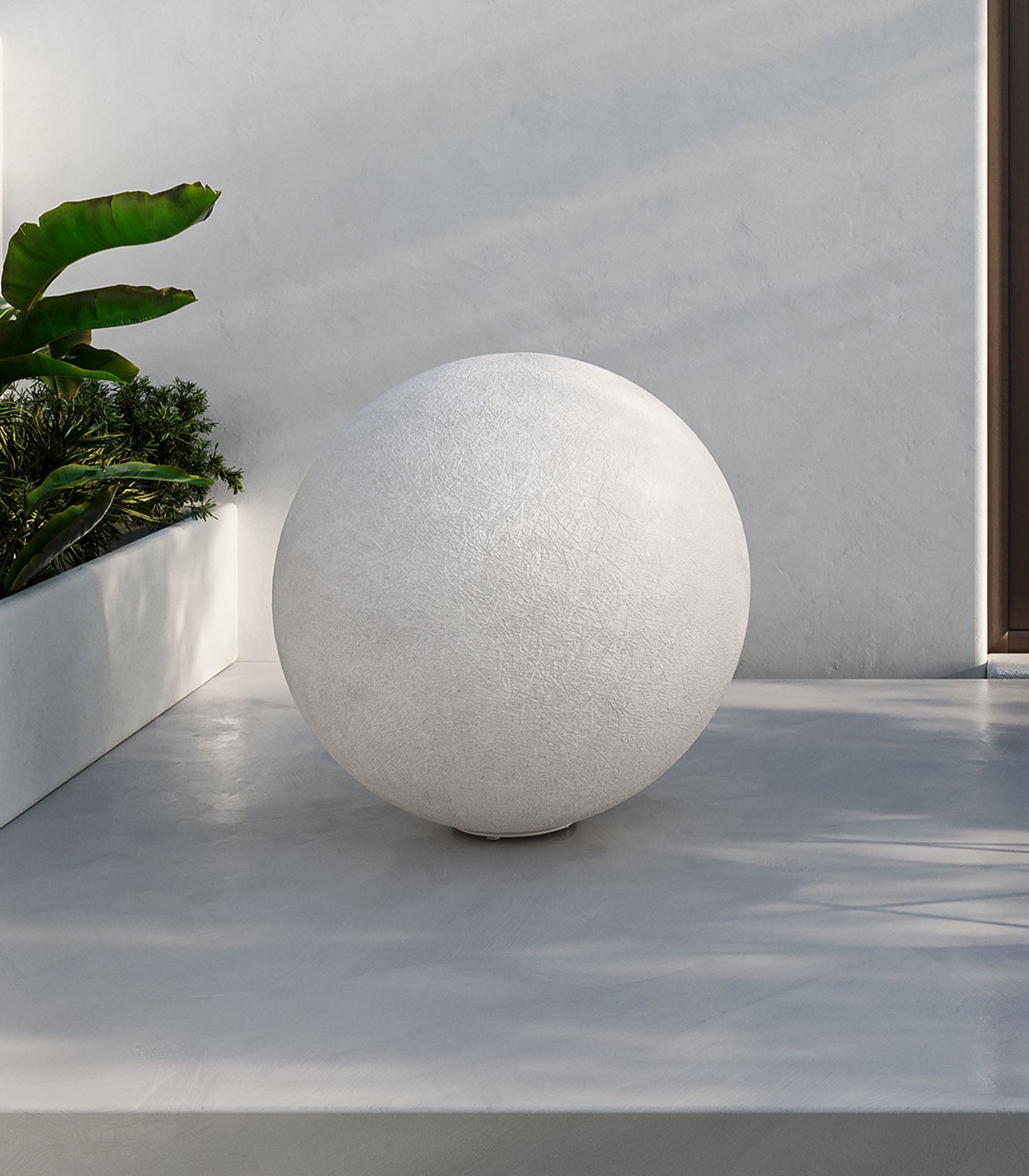 Cockatoo Bay Sphere Outdoor Floor Lamp Cockatoo Bay Sphere Outdoor Floor Lamp
