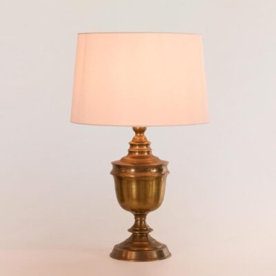 Colquhoun French Provincial Urn Table Lamp Base Antique Brass