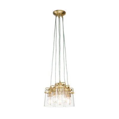 Combe Bassett Hamptons Cluster Pendant Brushed Brass
