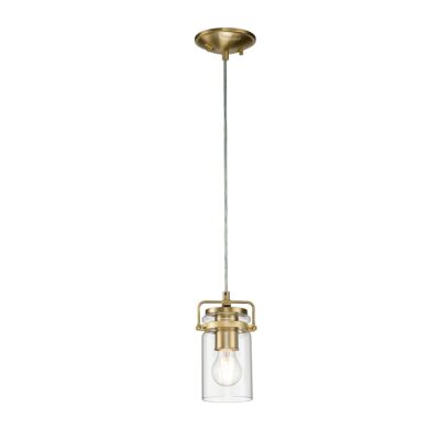 Combe Bassett Hamptons Mini Pendant Brushed Brass