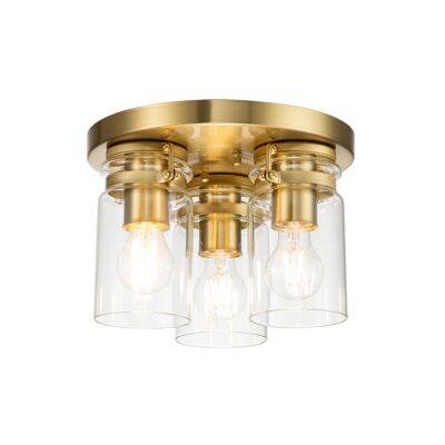 Combe Bassett Heritage Ceiling Flush Brushed Brass
