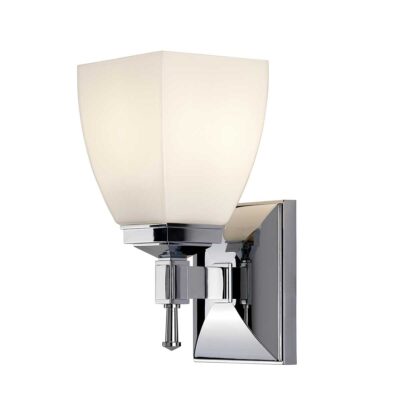 Coombeshire Hamptons Wall Light Polished Chrome