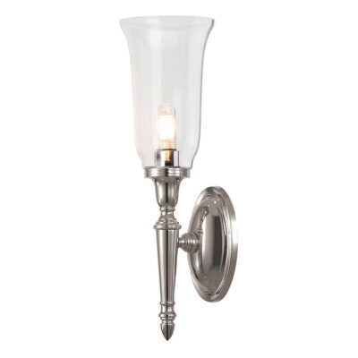 Coombewell Heritage Wall Light Polished Nickel