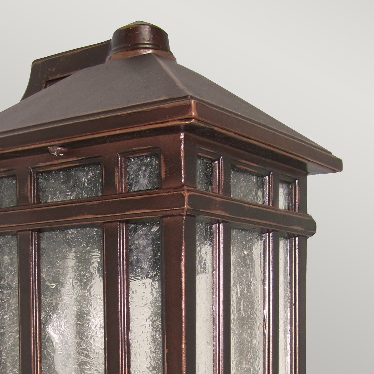 Coombewick Traditional Outdoor Wall Lantern Old Bronze Coombewick Traditional Outdoor Wall Lantern Old Bronze β detail view