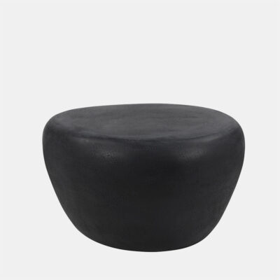 Copperfield Pebble Outdoor Coffee Table Black