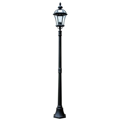 Coppermill Traditional Outdoor Lamp Post Black